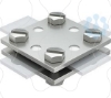Imagem de Cruzeta sem placa intermedia 30mm A2 1.4301
