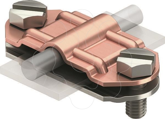 Imagem de Ligador uniao bimetalica FL30x8 10mm Cu