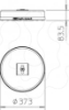 Imagem de Conjunto de montagem inclui pedra FangFix 373x373x84