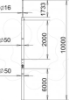 Imagem de Haste captora isolada para cabo isCon interior 10000mm GFK