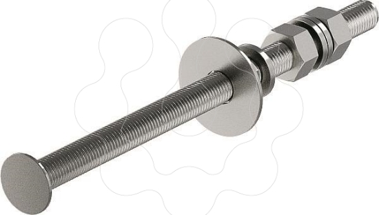 Imagem de Varao roscado para 1 base de betao FangFix 270mm A2 1.4301