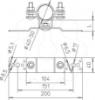 Imagem de Suporte isFang para montagem na parede 30mm A2 1.4301