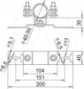 Imagem de Suporte isFang para montagem na parede 30mm A2 1.4301