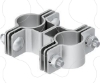 Imagem de Suporte isFang para montagem em tubo O40 50mm A2 1.4301