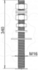 Imagem de Varao roscado para 2 bases de betao FangFix 340mm A2 1.4301