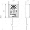 Imagem de Descarregador de sobretensoes para lampadas LED 230V