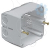 Imagem de Caixa de aparelhagem para aparelhos com aro PVC cinzento claro 7035