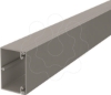 Imagem de Calha com base perfurada 40x60x2000 PVC cinzento pedra 7030