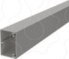 Imagem de Calha com base perfurada 40x60x2000 PVC cinzento pedra 7030
