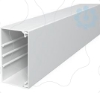 Imagem de Calha com base perfurada 60x110x2000 PVC cinzento claro 7035