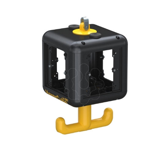 Imagem de HoverCube IP20 com pega vazio 140x140x252 PA preto 9011