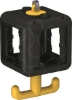 Imagem de HoverCube IP20 com pega vazio 140x140x252 PA preto 9011