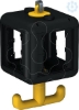 Imagem de HoverCube IP20 com pega vazio 140x140x252 PA preto 9011