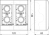 Imagem de Modalnet Configuracao basica 120x130x64 PC branco puro 9010
