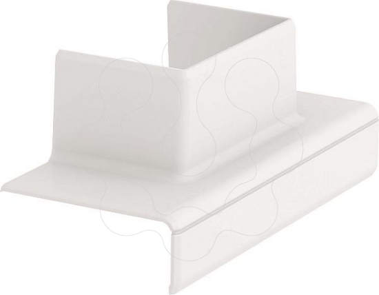 Imagem de Derivacao em T 130 em WDK 40060 120x52x56 PC/ABS branco puro 9010