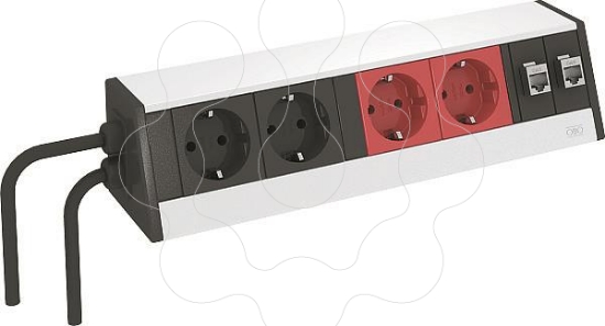 Imagem de Deskbox pre equipada posicionamento livre Alu aluminio