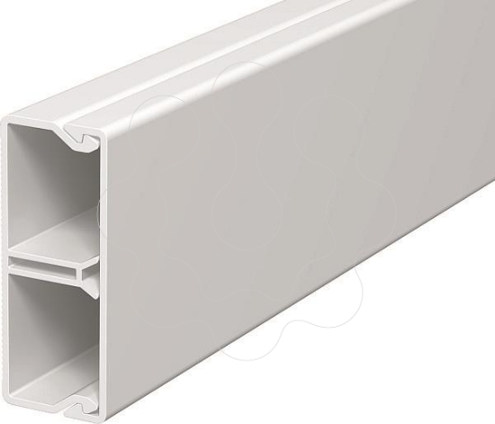Imagem de Moldura com separador 20x50x2000 PVC branco puro 9010