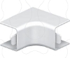 Imagem de Angulo interno livre de halogeneo 20x20mm PC/ABS branco puro 9010