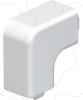 Imagem de Angulo plano livre de halogeneo 20x20mm PC/ABS branco puro 9010