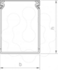 Imagem de Calha de cablagem 100x50x2000 PVC cinzento pedra 7030