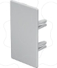 Imagem de Topo 60x110mm PVC cinzento claro 7035