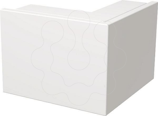 Imagem de Ângulo externo com tampa 60x150mm, St, FSK, branco puro, 9010