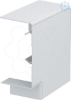 Imagem de Angulo plano Tampa de montagem 70x130mm PC/ABS branco puro 9010