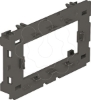 Imagem de Suporte de montagem Modul 45 versao aberta 15x76x127 PA cinzento claro 7035