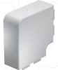 Imagem de Angulo plano 60x130mm PVC branco puro 9010