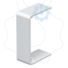Imagem de Tapa juntas para WDK 40090 42x93x18mm, PVC, branco puro, 9010