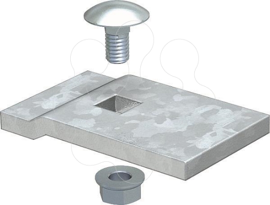 Imagem de Peca de aperto para escada grandes vaos 60x35 St FT