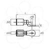 Imagem de CAUBT300 Terminal bimetálico 300mm² M10 Cu/Al para cravação hexagonal NFC63-061-B KLAUKE