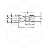 Imagem de 630C/4 TERM FO CU ISOL 1,5-2,5mm², Em cobre estanhado, isolamento em PA - KLAUKE