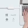 Imagem de Adaptador USB-C para RJ45 Gigabit Ethernet Network