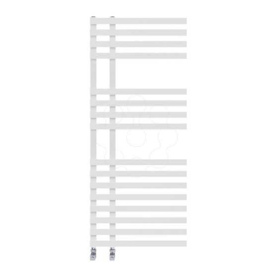Imagem de Toalheiro Hidráulico VENEZIA Aqua 500x1200mm branco