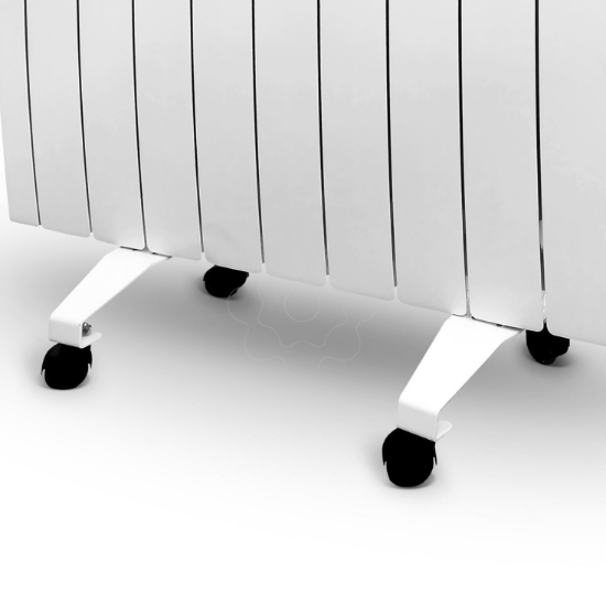 Imagem de Kit de Rodas para Radiadores branco