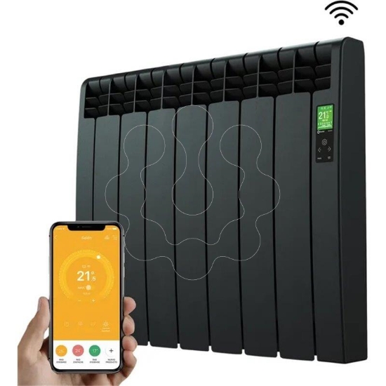 Imagem de Radiador Elétrico DESIGNLINE 7 Elementos 770W preto
