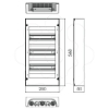 Imagem de Quadro distribuição saliente IP40 3F 36M branco