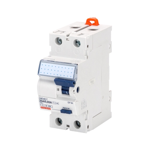 Imagem de Disjuntor Diferencial Puro IDP NA 2P 40A AC Instantâneo 0,03A 230V - 2 Mód