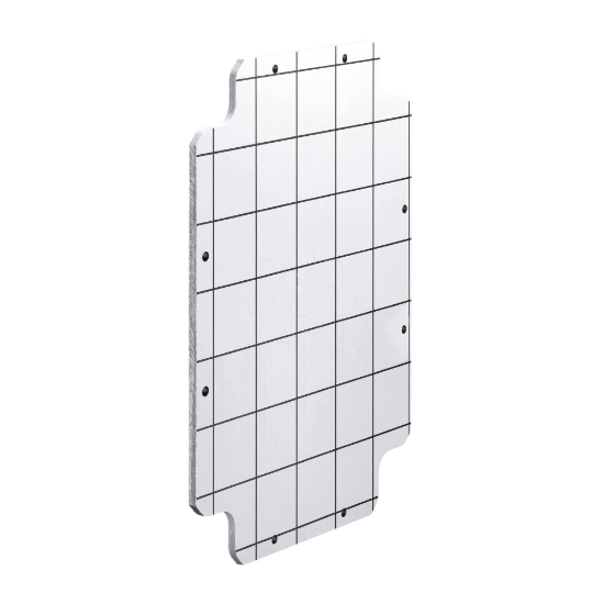 Imagem de Placa Inferior para Q-DIN 10 em Material Isolante