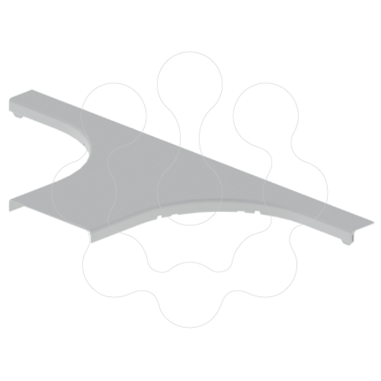 Imagem de 66 Tampa derivação T cinzento 150 U23X