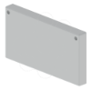 Imagem de 66 Tampa final cinzento 100x200 U23X