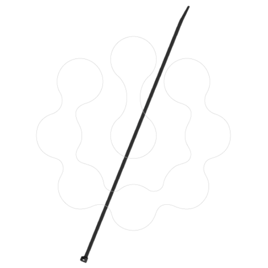 Imagem de 22 Braçadeira uso exterior preto 7,6X520 U61X