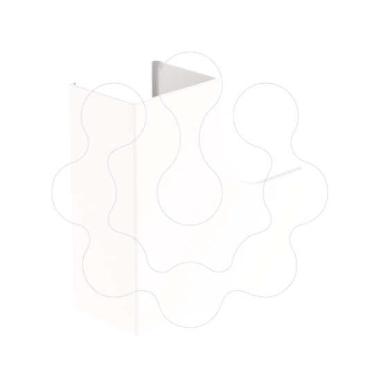 Imagem de 31 Ângulo plano branco 60x75 U24X