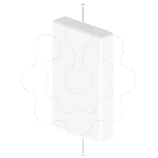 Imagem de 31 Tampa final branco 45x75 U24X