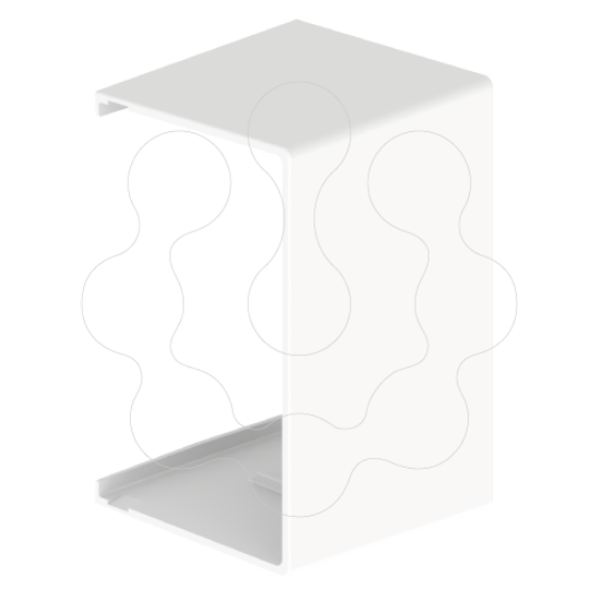 Imagem de 31 Peça de união branco 45x75 U24X