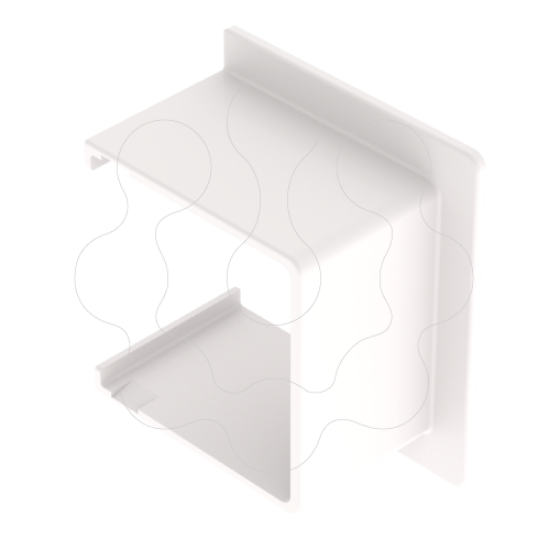 Imagem de 31 Junta de parede reta branco 35X35 U24X