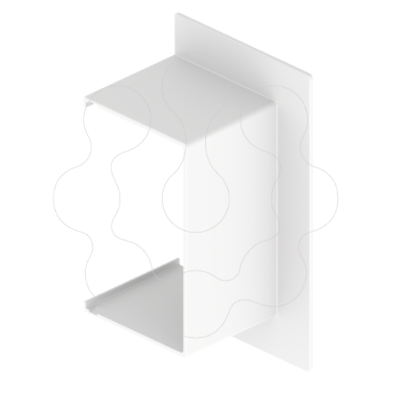 Imagem de 31 Junta de parede reta branco 60x100 U24X