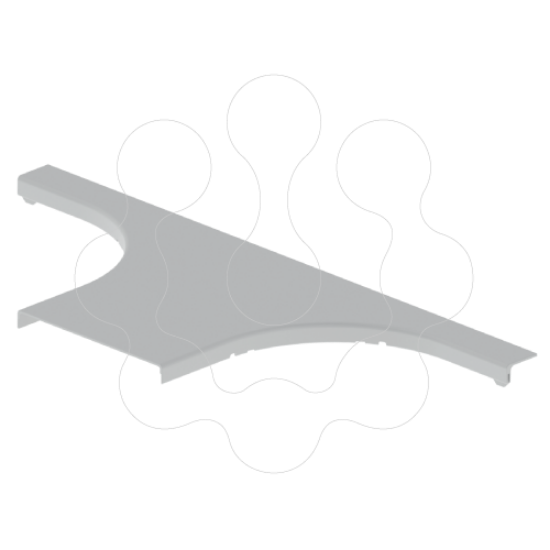 Imagem de 66 Tampa derivação T cinzento 200 U48X