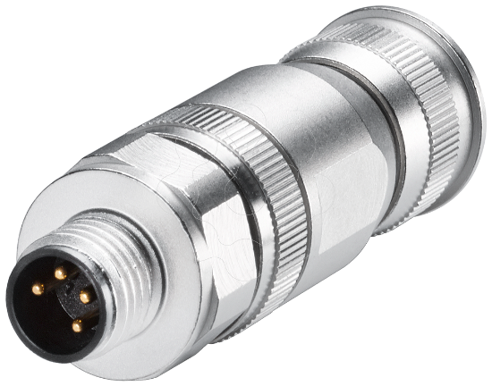 Imagem de Conector M8 para conexão ET - 4Pinos